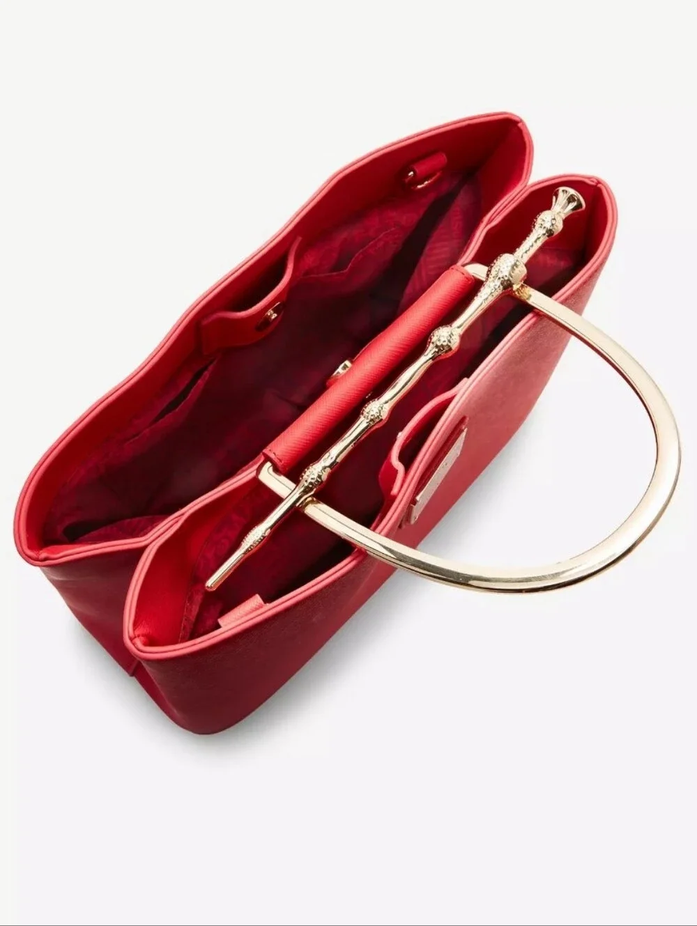 Loungefly Harry Potter Deathly Hallows Elder Wand Magenta Red Handbag